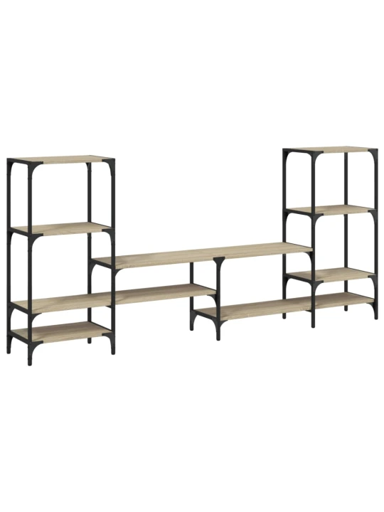 TV skříňka dub sonoma 206,5 x 28,5 x 95 cm kompozitní dřevo