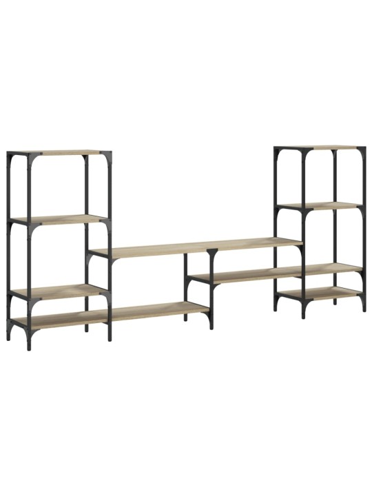 TV skříňka dub sonoma 206,5 x 28,5 x 95 cm kompozitní dřevo