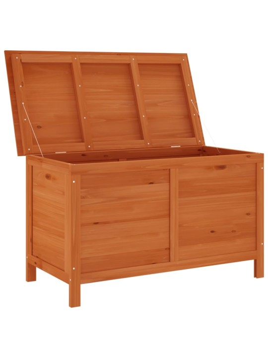 Zahradní úložný box 99x49,5x58,5 cm masivní jedlové dřevo