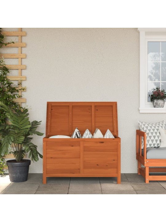 Zahradní úložný box 99x49,5x58,5 cm masivní jedlové dřevo