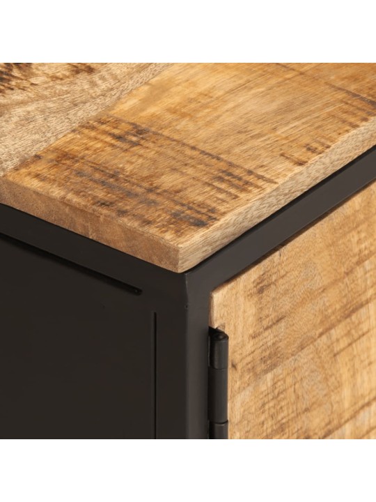 Tv skříňka 110 x 35 x 40 cm masivní hrubé mangovníkové dřevo
