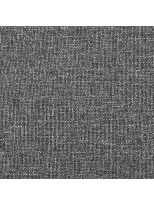 2místná rozkládací pohovka světle šedá textil