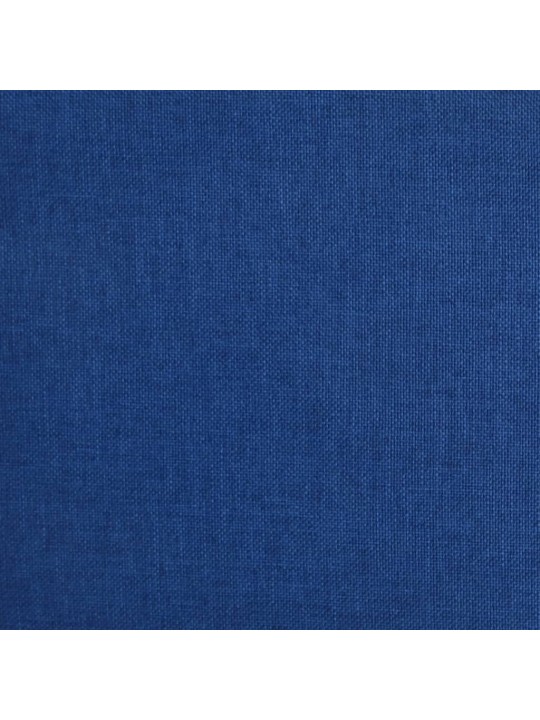 2místná rozkládací pohovka se 2 polštáři modrá textil