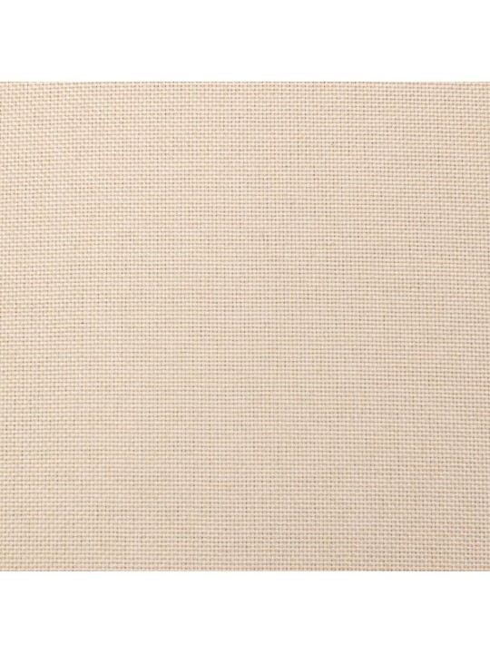 2místná rozkládací pohovka se 2 polštáři krémová textil