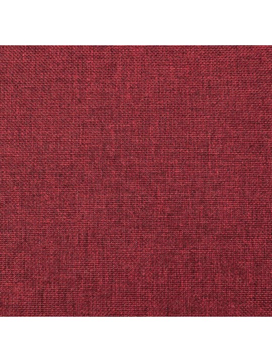 2místná rozkládací pohovka se 2 polštáři vínová textil