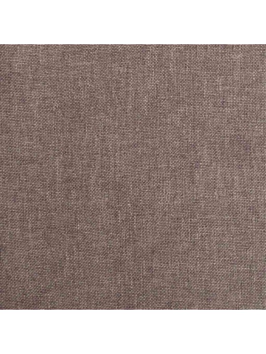 2místná rozkládací pohovka se 2 polštáři taupe textil