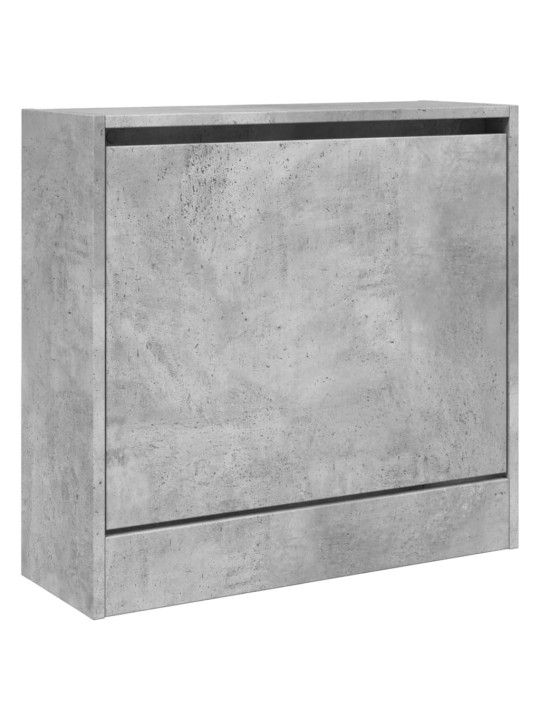 Botník betonově šedý 60 x 21 x 57 cm kompozitní dřevo