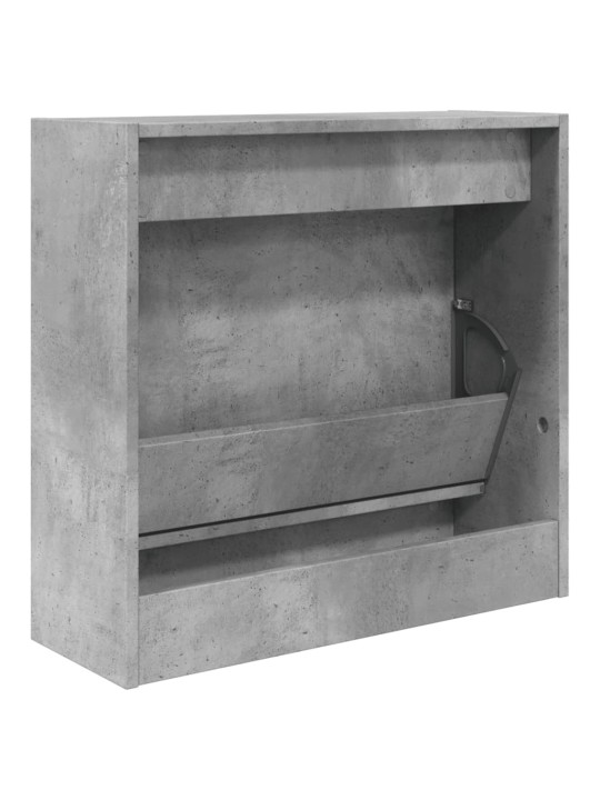 Botník betonově šedý 60 x 21 x 57 cm kompozitní dřevo