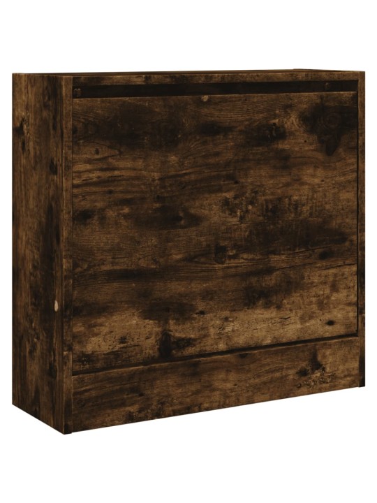 Botník kouřový dub 60 x 21 x 57 cm kompozitní dřevo