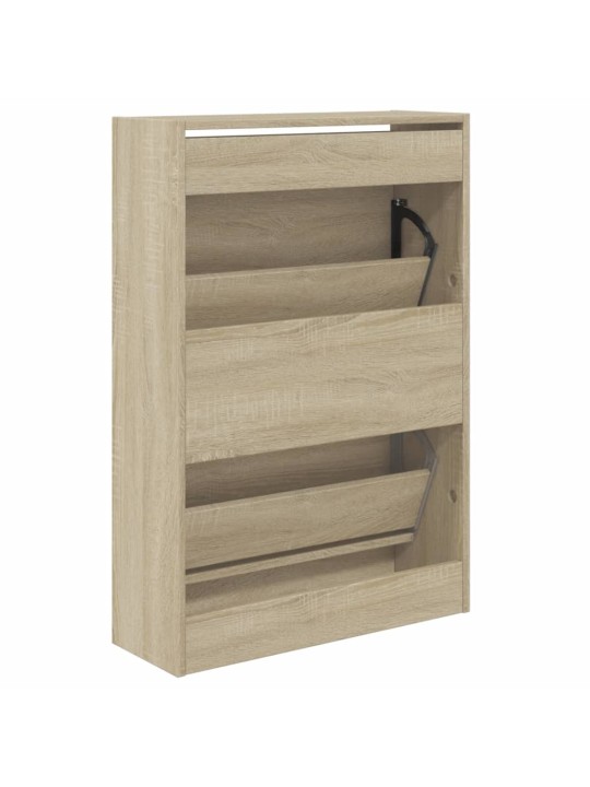 Botník dub sonoma 60 x 21 x 87,5 cm kompozitní dřevo