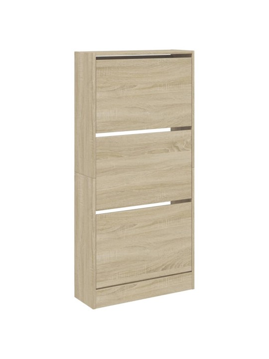 Botník dub sonoma 60 x 21 x 125,5 cm kompozitní dřevo