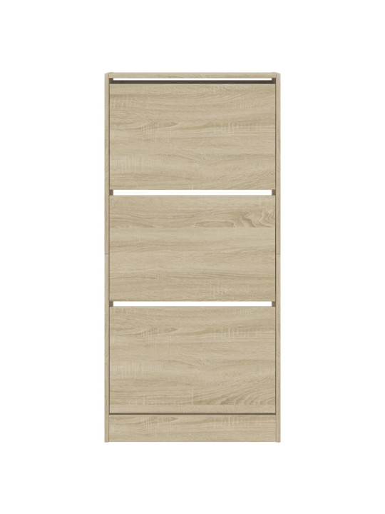 Botník dub sonoma 60 x 21 x 125,5 cm kompozitní dřevo