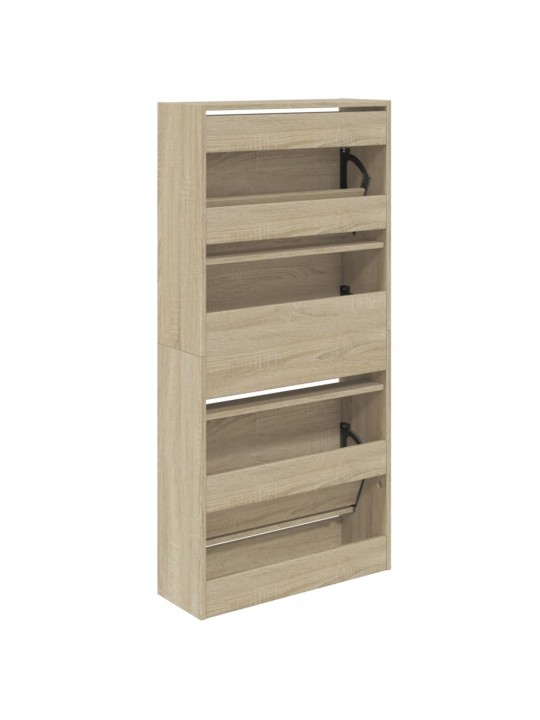 Botník dub sonoma 60 x 21 x 125,5 cm kompozitní dřevo