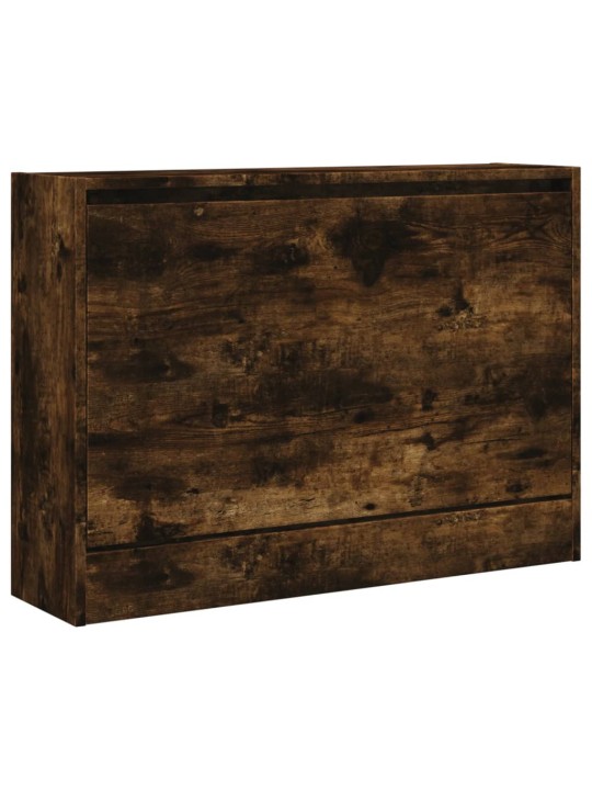 Botník kouřový dub 80 x 21 x 57 cm kompozitní dřevo