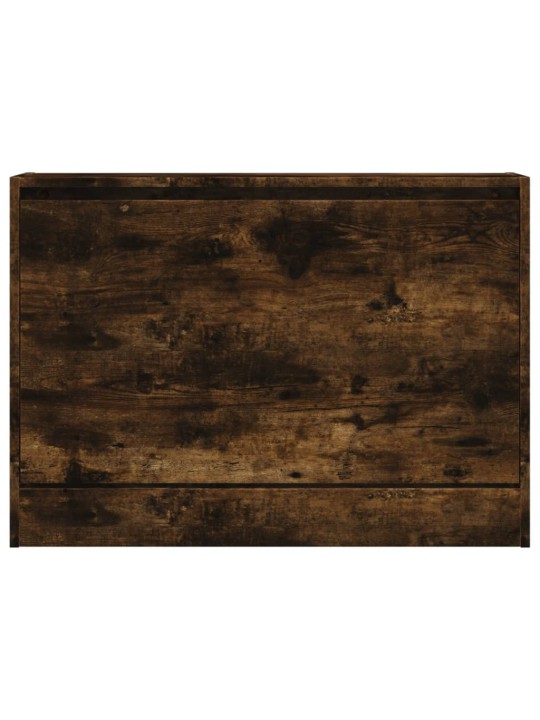Botník kouřový dub 80 x 21 x 57 cm kompozitní dřevo