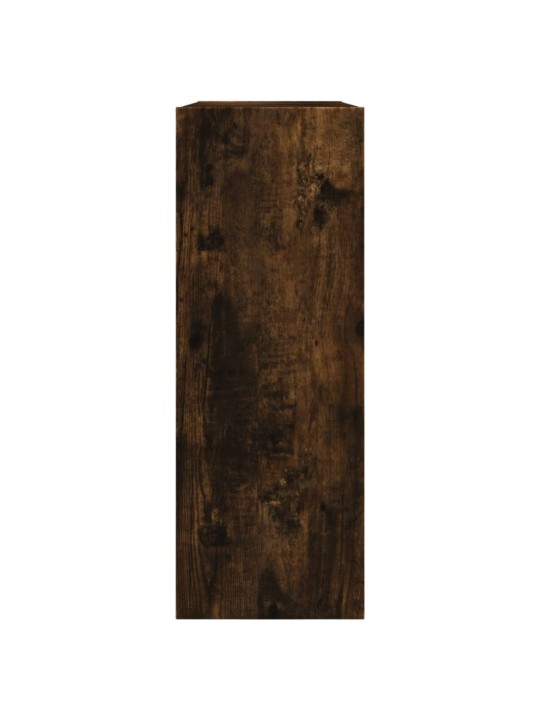 Botník kouřový dub 80 x 21 x 57 cm kompozitní dřevo
