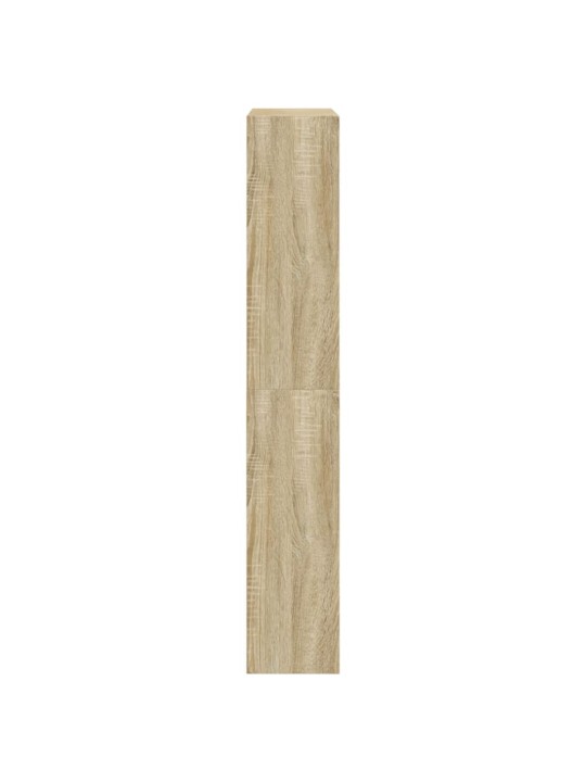 Botník dub sonoma 80 x 21 x 125,5 cm kompozitní dřevo