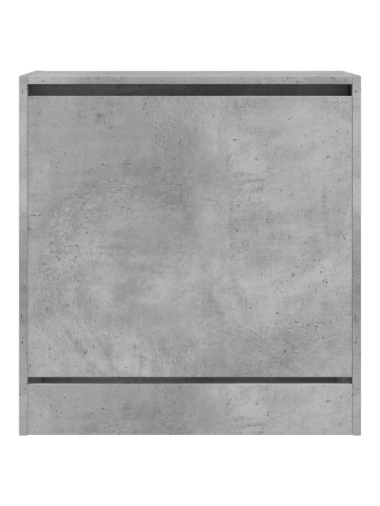 Botník betonově šedý 60 x 34 x 63,5 cm kompozitní dřevo