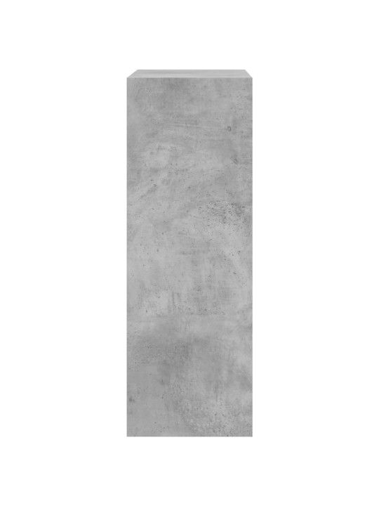Botník betonově šedý 60 x 34 x 96,5 cm kompozitní dřevo