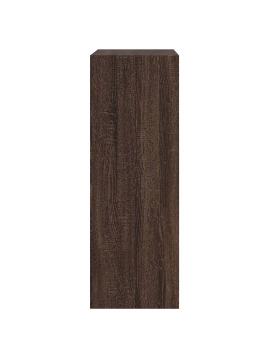Botník hnědý dub 60 x 34 x 96,5 cm kompozitní dřevo