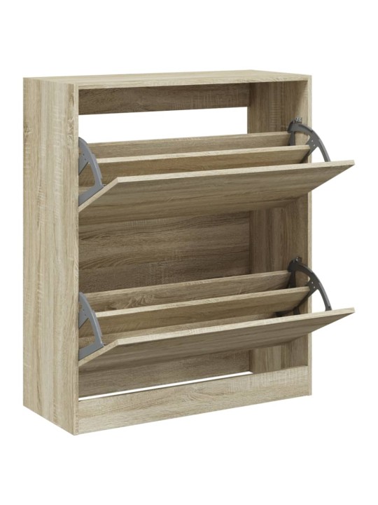 Botník dub sonoma 80 x 34 x 96,5 cm kompozitní dřevo