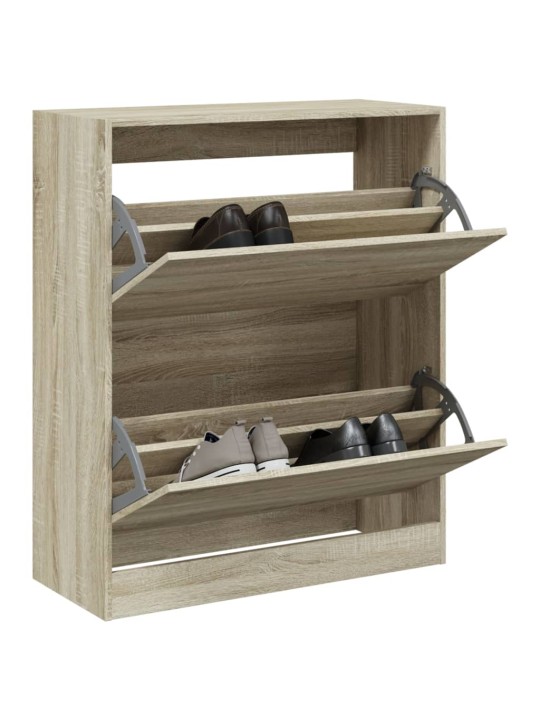 Botník dub sonoma 80 x 34 x 96,5 cm kompozitní dřevo