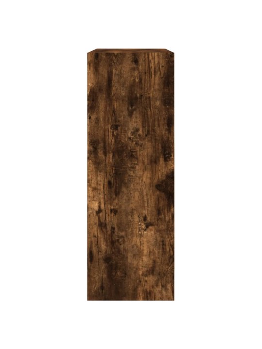 Botník kouřový dub 80 x 34 x 96,5 cm kompozitní dřevo