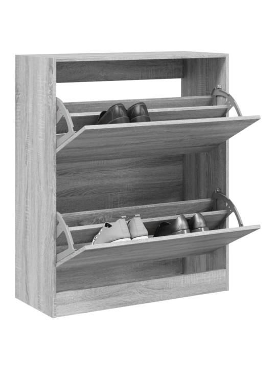 Botník šedý sonoma 80 x 34 x 96,5 cm kompozitní dřevo
