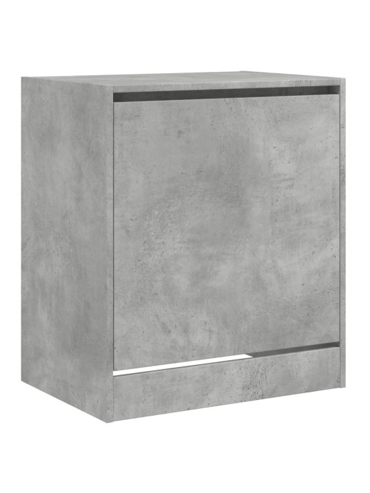 Botník betonově šedý 60 x 42 x 69 cm kompozitní dřevo