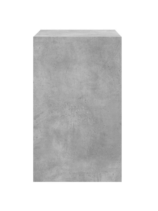 Botník betonově šedý 60 x 42 x 69 cm kompozitní dřevo