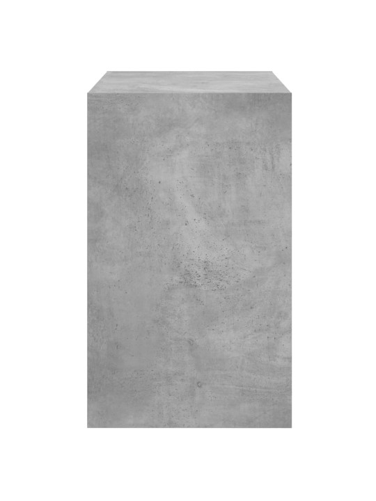 Botník betonově šedý 80 x 42 x 69 cm kompozitní dřevo