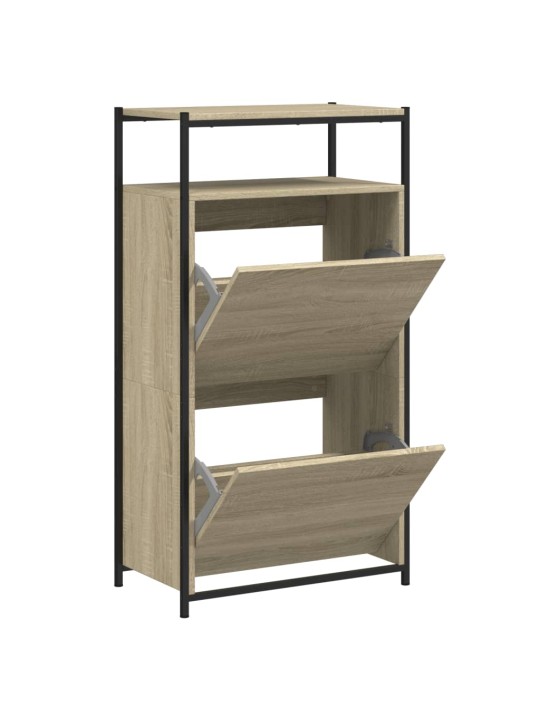 Botník dub sonoma 60 x 34 x 112 cm kompozitní dřevo