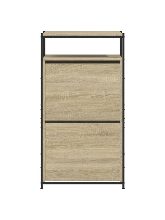Botník dub sonoma 60 x 34 x 112 cm kompozitní dřevo