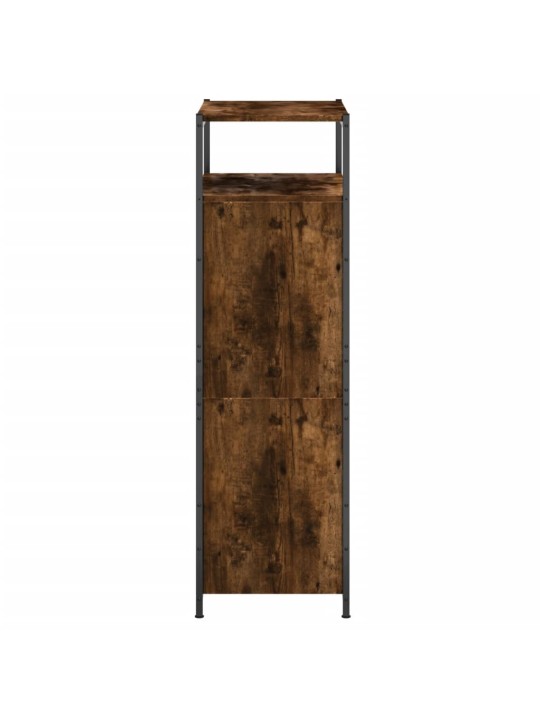 Botník kouřový dub 60 x 34 x 112 cm kompozitní dřevo