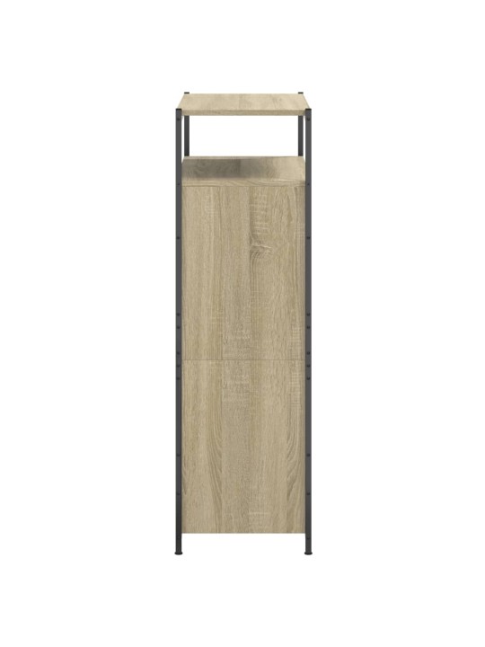 Botník dub sonoma 75 x 34 x 112 cm kompozitní dřevo