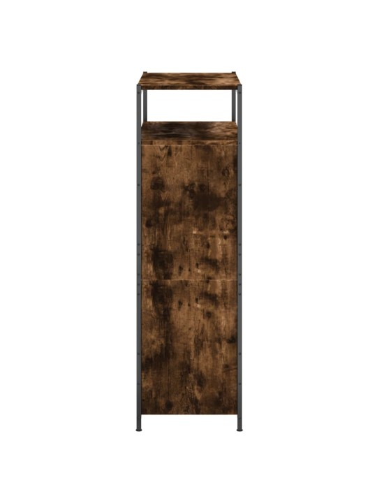 Botník kouřový dub 75 x 34 x 112 cm kompozitní dřevo
