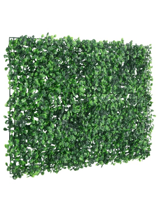  umělý plot z listnatého keře 24 ks zelený 40 x 60 cm
