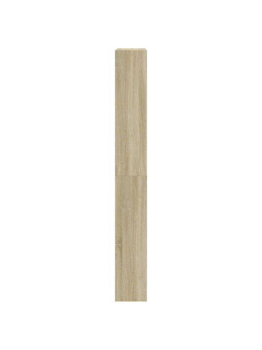 Botník se 4 výklopnými zásuvkami dub sonoma 80 x 21 x 163,5 cm
