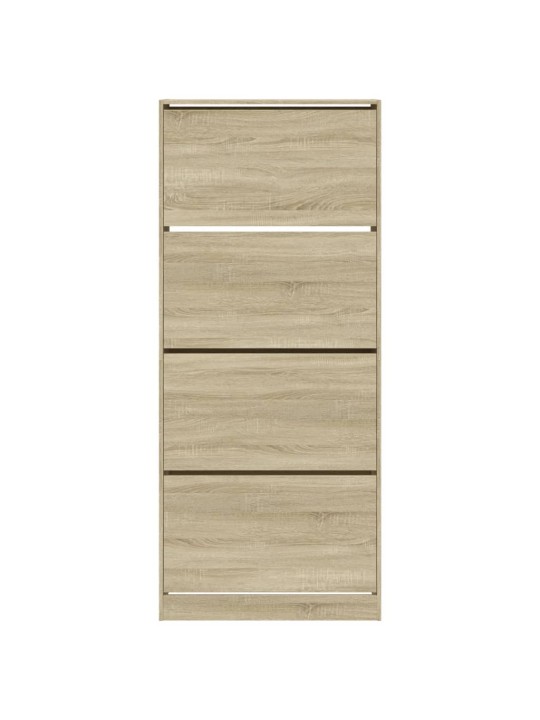 Botník se 4 výklopnými zásuvkami dub sonoma 80 x 34 x 187,5 cm