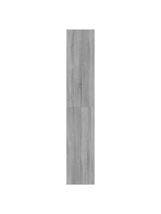 Botník se 4 výklopnými zásuvkami šedý sonoma 80 x 34 x 187,5 cm