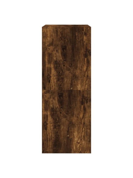 Botník se 2 výklopnými zásuvkami kouřový dub 60 x 42 x 108 cm