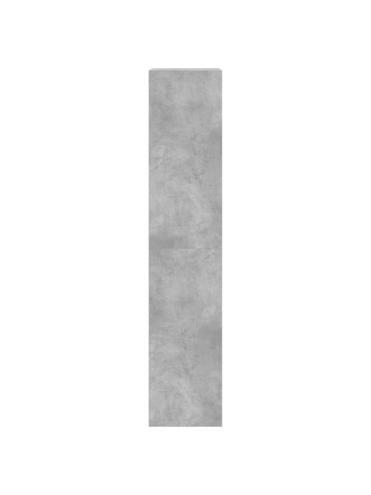 Botník se 4 výklopnými zásuvkami betonově šedý 60 x 42 x 204 cm