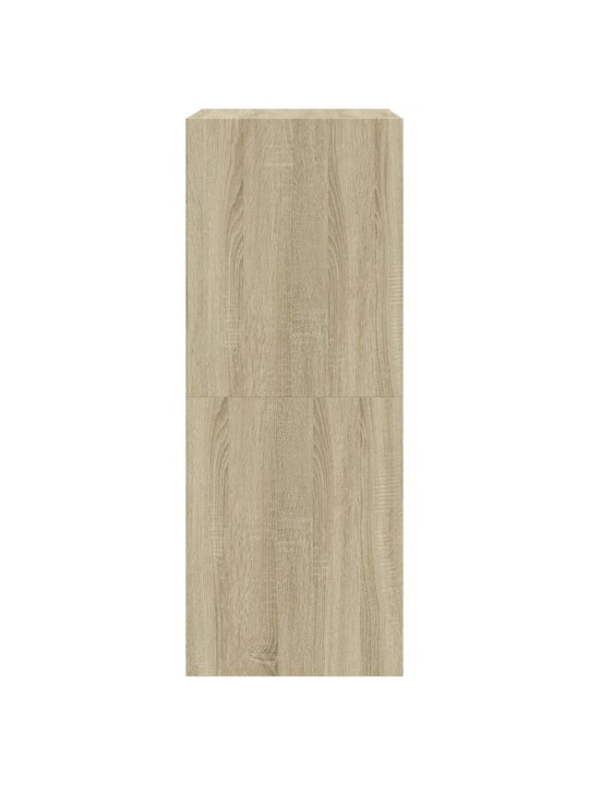 Botník se 2 výklopnými zásuvkami dub sonoma 80 x 42 x 108 cm