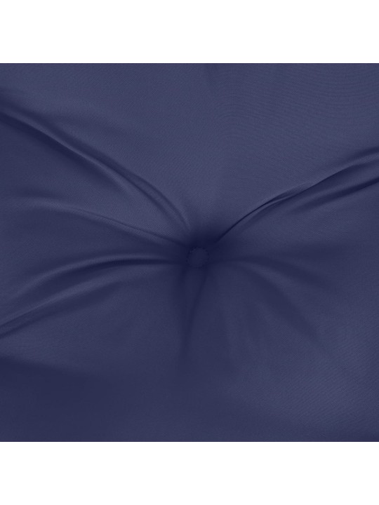 Poduška na palety námořnicky modrá 80 x 80 x 12 cm textil