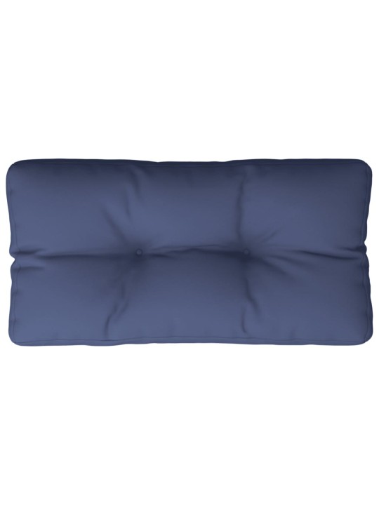 Poduška na palety námořnická modrá 120 x 40 x 12 cm textil