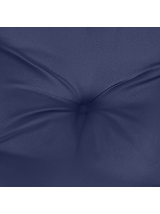 Poduška na palety námořnická modrá 120 x 40 x 12 cm textil
