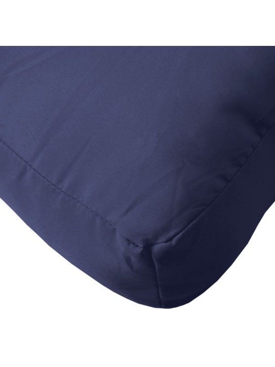 Poduška na palety námořnicky modrá 60 x 61,5 x 10 cm textil