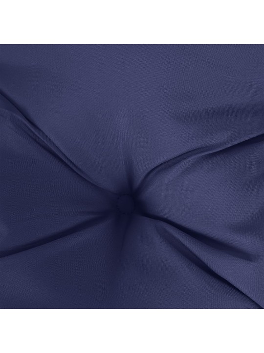 Podušky na zahradní lavici 2 ks námořnicky modré 150x50x7 cm