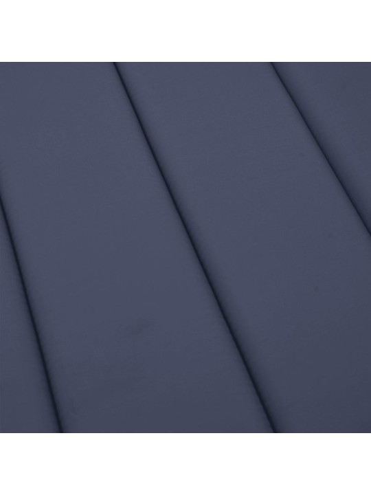 Poduška na lehátko námořnicky modrá 180x60x4 cm oxfordská látka