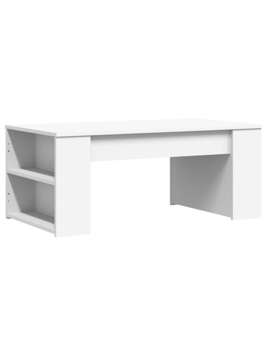 Konferenční stolek bílý 102 x 55 x 42 cm kompozitní dřevo
